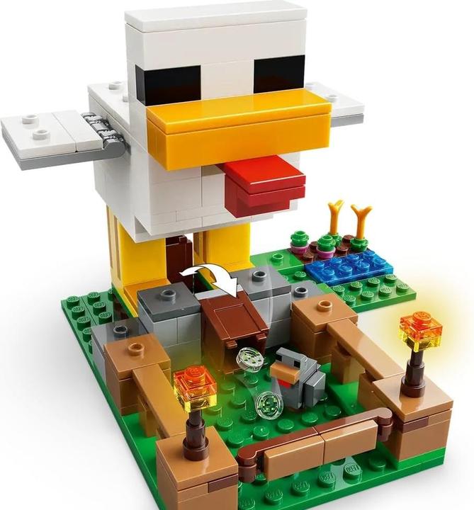 Actual product image LEGO Chicken farm (LEGO Minecraft)