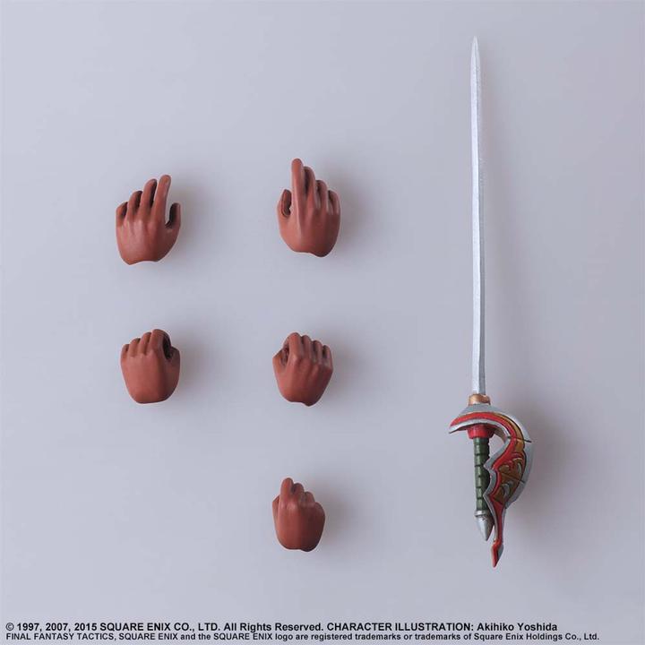 Produktbild Square Enix Final Fantasy Tactics Bring Arts Actionfigur Ramza Beoulve 14 cm