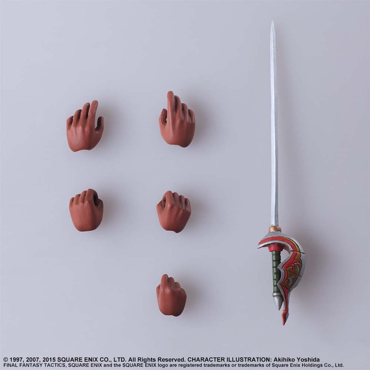 Image du produit Square Enix Final Fantasy Tactics Bring Arts Figurine Ramza Beoulve 14 cm