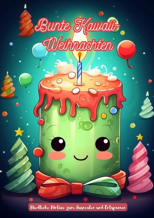 Produktbild Bunte Kawaii-Weihnachten