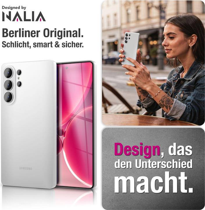 Produktbild Nalia Cover "Phantom" - 0,3mm Extrem Dünn, Leicht & Matt - Ultra Slim Anti-Fingerprint Hardcase (Samsung Galaxy S26 Ultra)