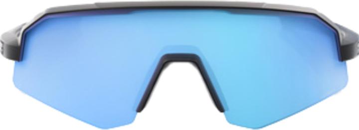 Image du produit 100% SLENDALE XS - Matte Black - HiPER Blue Multilayer Mirro (Noir mat, Miroir multicouche bleu HiPer)