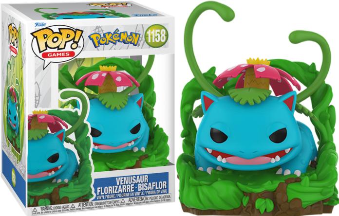 Actual product image Funko POPS Pokemon Venusaur