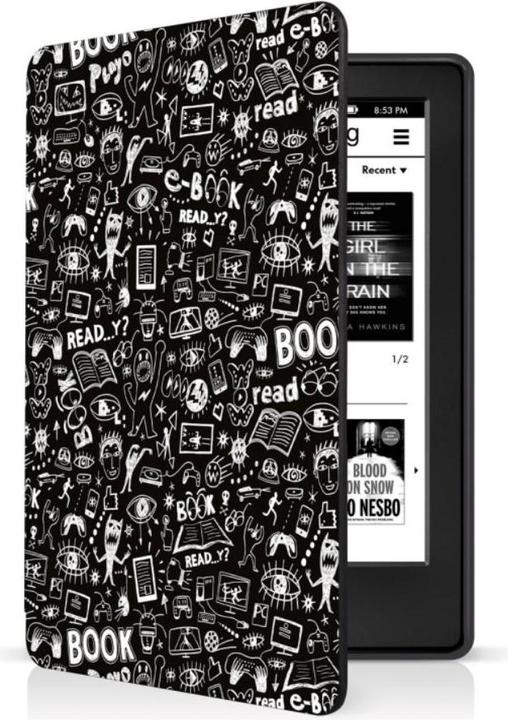 Immagine prodotto Connect IT Pouzdro pro Amazon Kindle Paperwhite 2024, doodle černá (Amazon Kindle Paperwhite 2024)
