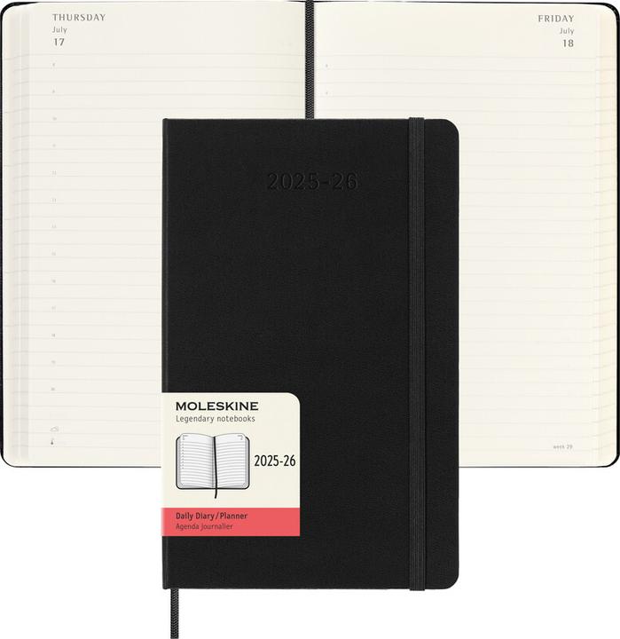 Image du produit Moleskine Agenda journalier (A5, Anglais)