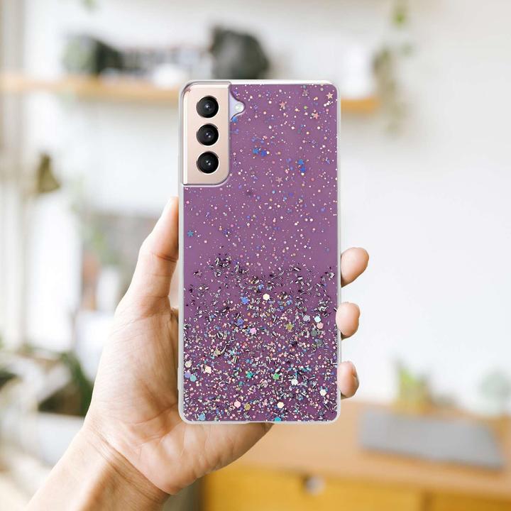 Immagine prodotto Cadorabo Copertura in TPU scintillante (Samsung Galaxy S21+)