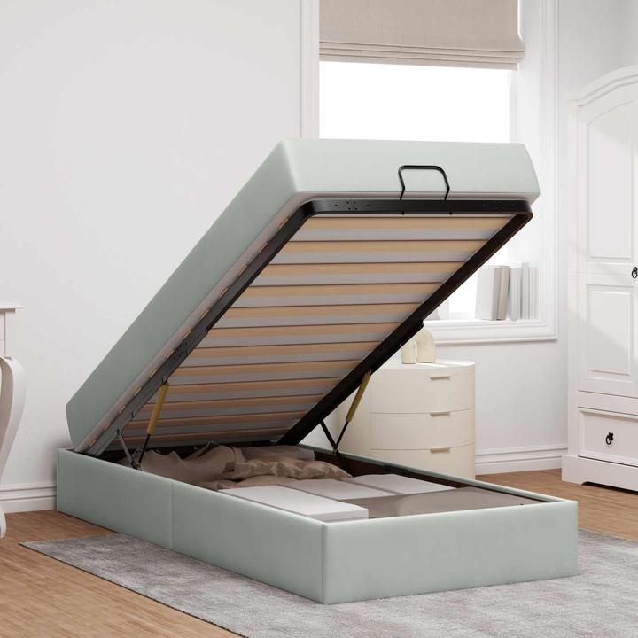 Actual product image vidaXL Storage bed (90 x 200 cm)