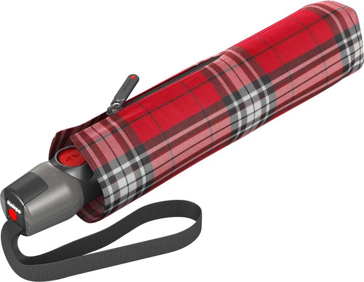 Produktbild Knirps T.200 Medium Duomatic check red'n navy