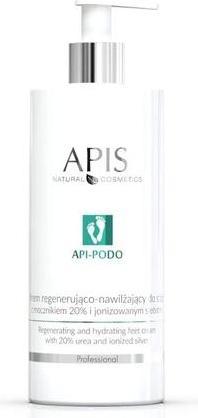 Produktbild Apis Natural Cosmetics Apis - Api-Podo regenerating and moisturizing foot cream with urea 20% and ionized silver 100ml (Fussbad, 100 ml)