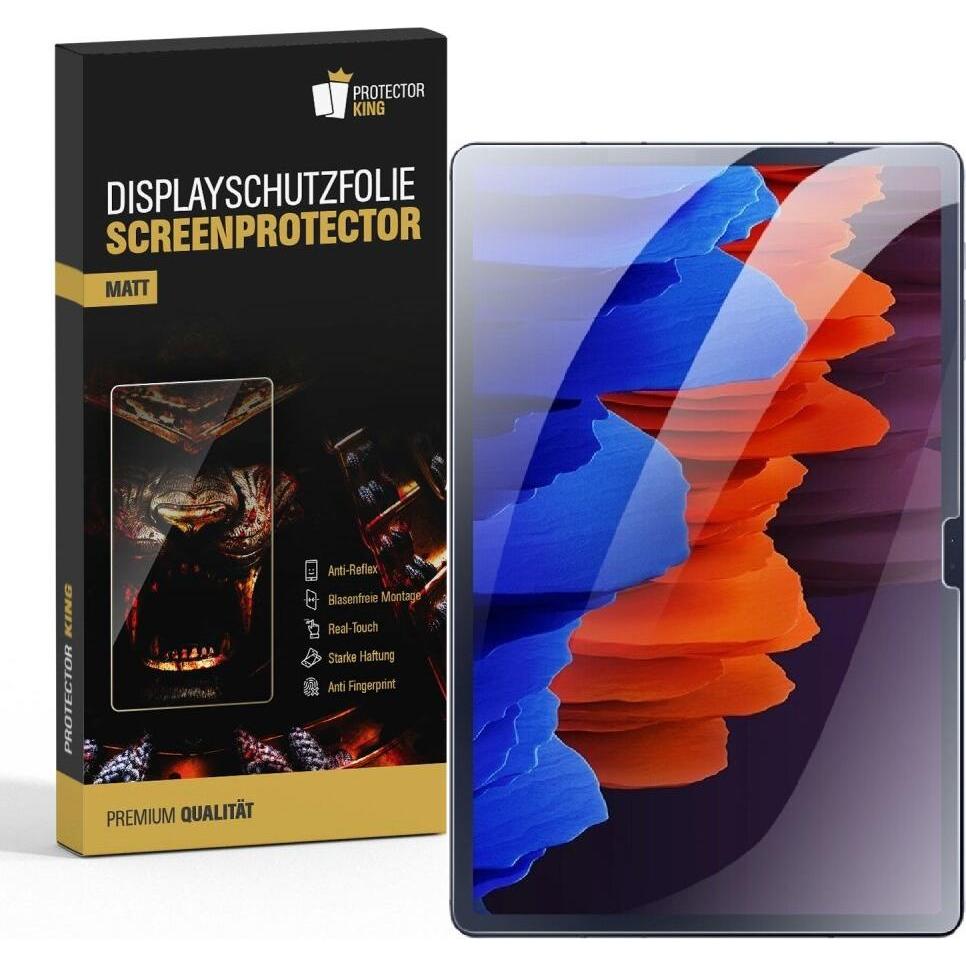 Protectorking 5x Displayschutz Full Cover matt entspiegelt (5 Stück, Galaxy Tab S9 FE), Tablet Schutzfolie