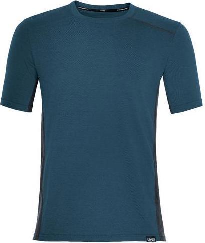 Actual product image Uvex T-shirt suXXeed industry blue, midnight blue S (S)