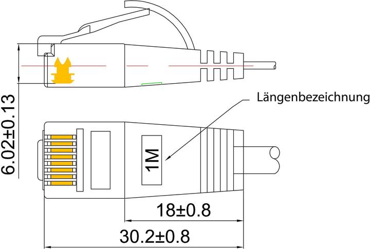 Productafbeelding Wirewin Netwerkkabel (STP, CAT6, 5 m)