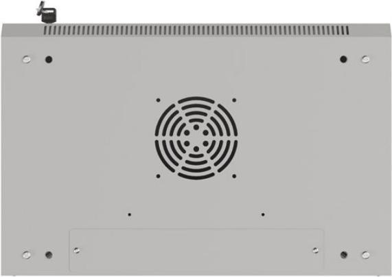 Image du produit Lanberg Rack-Schrank 19 6HE 540x350 grau mit Glastür (Flat Pack) (6 HE, Rack 19 pouces)