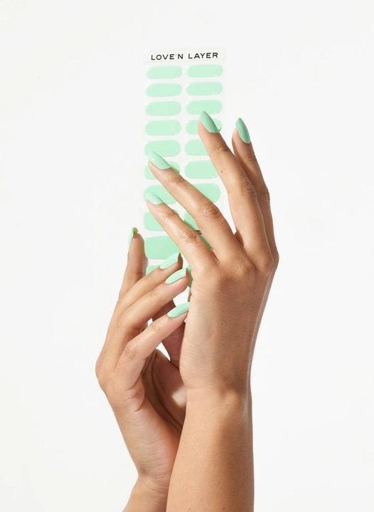 Actual product image Love'n Layer - Solid Prasiolite Green