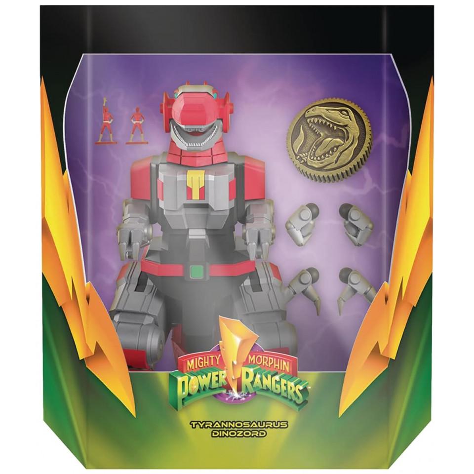 Thumbnail - Super7 Mighty Morphin Power Rangers figurine Ultimates Tyrannosaurus Dinozord 20 cm