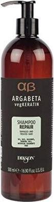 Dikson ArgaBeta VegKeratin Shampoo Repair 500ml (500 ml, Flüssiges Shampoo)