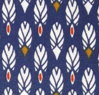 Produktbild Prym Stoff Feder blau