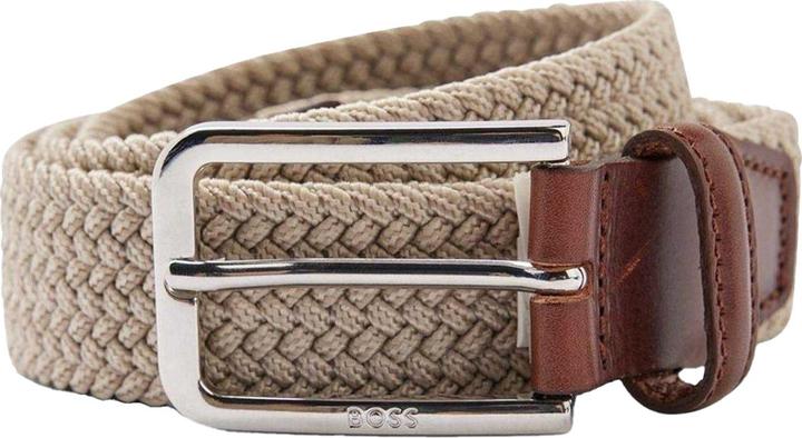 Produktbild BOSS Clorio Gürtel gewebter Stoff Leder (95)