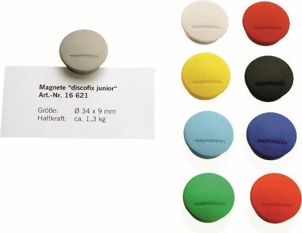 Produktbild Magnetoplan Discofix Junior - Haltemagnet (10 x)