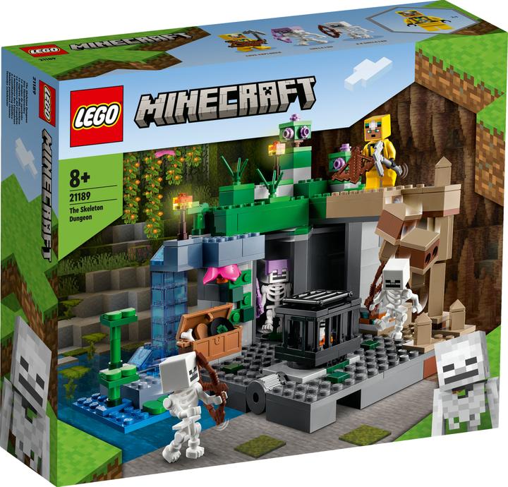 Image du produit LEGO Le donjon du squelette (21189, LEGO Minecraft)