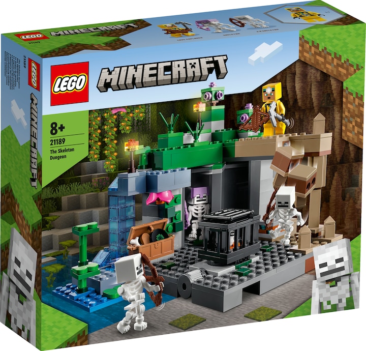 Produktbild LEGO Das Skelettverlies (21189, LEGO Minecraft)