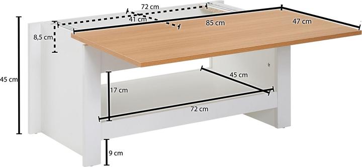 Produktbild FineBuy Julia (85 x 47 x 45 cm)