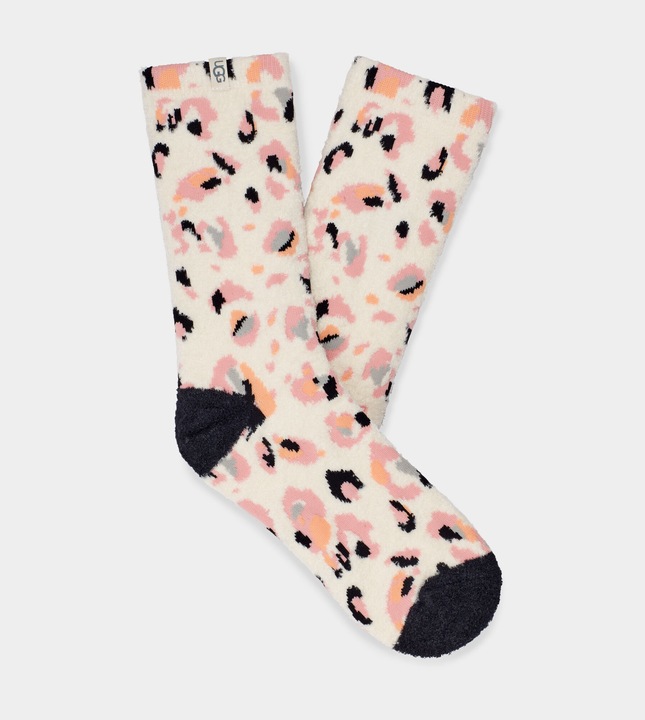 Actual product image Ugg W Leslie Graphic Crew Sock (One size)