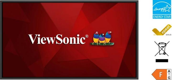 Image du produit Viewsonic 109,2cm CDE43G3-1C 16:9 HDMI/LAN/USB-C 500nits (3840 x 2160 pixels, 43")