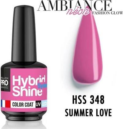 Immagine prodotto Mollon Pro Mol Hss 348 Ambiance Neon - Semi-Permanent Hybrid Nail Polish