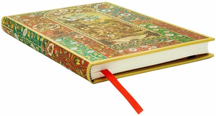 Actual product image Paperblanks Hardcover Journals - Viennese Fruit - Midi - Unlined (18 x 12 cm, Lined, Hardcover)