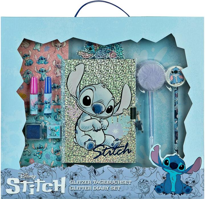 Undercover Stich-Glitzer-Tagebuch-Set