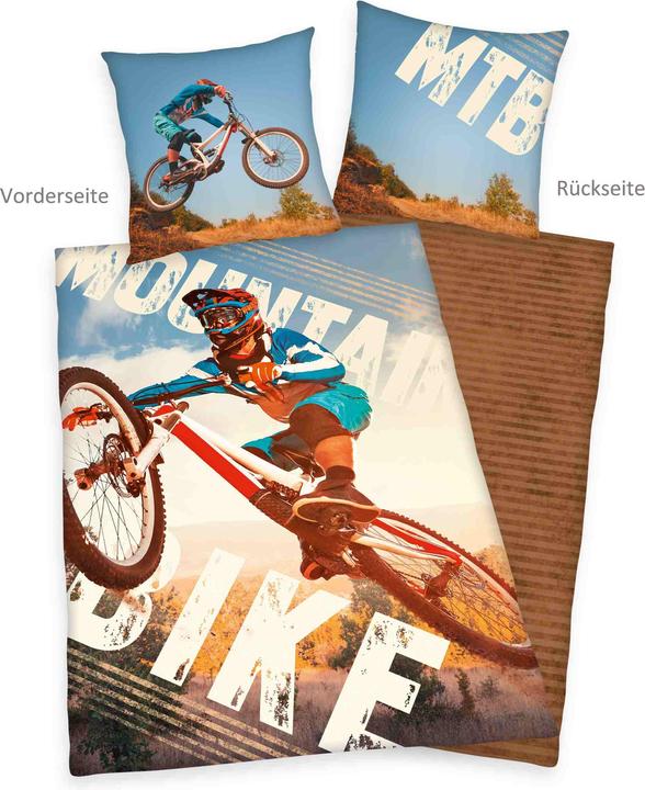 Herding Omkeerbaar beddengoed "Mountainbike