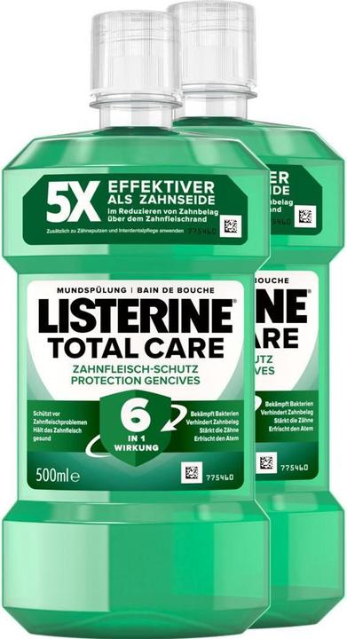 Listerine Total Care Zahn-Schutz Duo (1000 ml, Mundspülung)