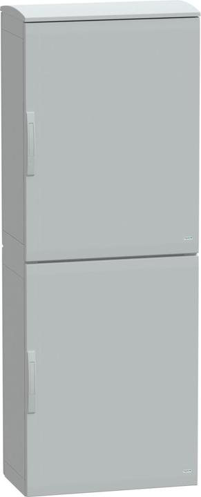 Actual product image Schneider Electric Polyester enclosure, bottom-mounted Vers.PLAT top NSYPLAT2074G