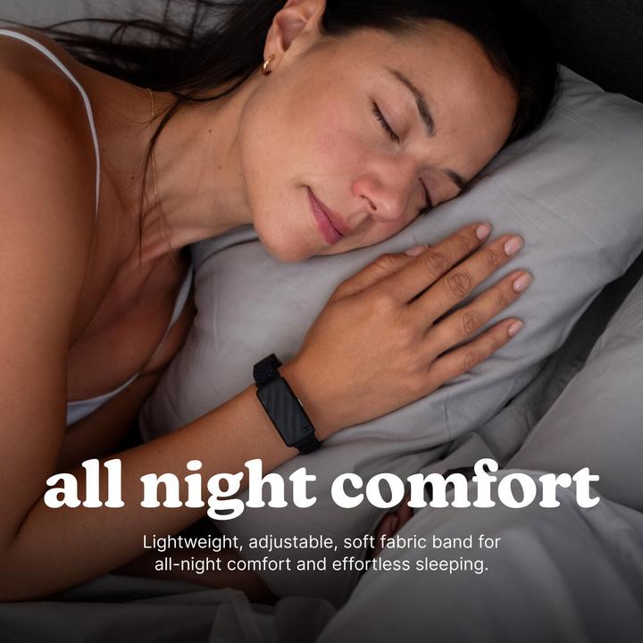 Actual product image Homedics SS-WB100BK-WW WakeBand, Your Silent Alarm, Black