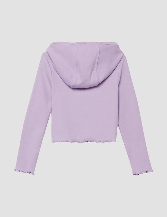 Produktbild s.Oliver Gerippte Jacke mit Kapuze (104, 110)