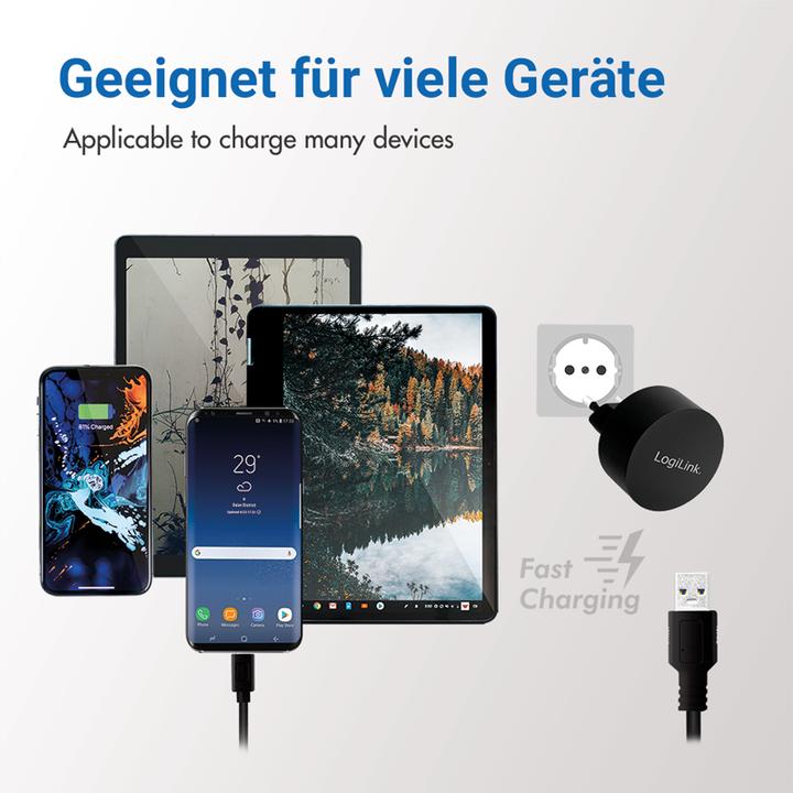 Image du produit LogiLink Adaptateur de prise USB (10.50 W)