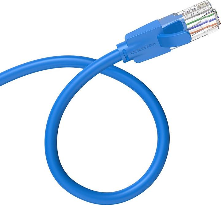 Actual product image Vention Cat.6 UTP Patch Cable 5M Blue (U/UTP, CAT6, 5 m)