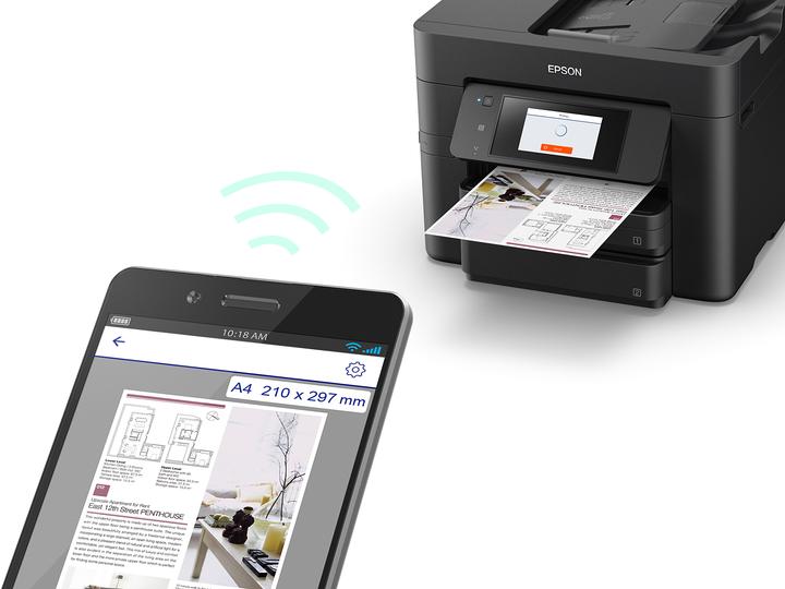 Image du produit Epson WF-4740DTWF WorkForce Pro (Encre, Couleur)