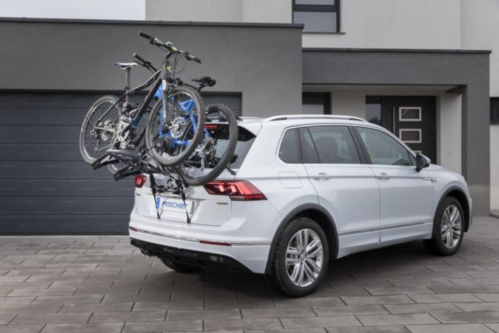 Actual product image Fischer Rear bike rack