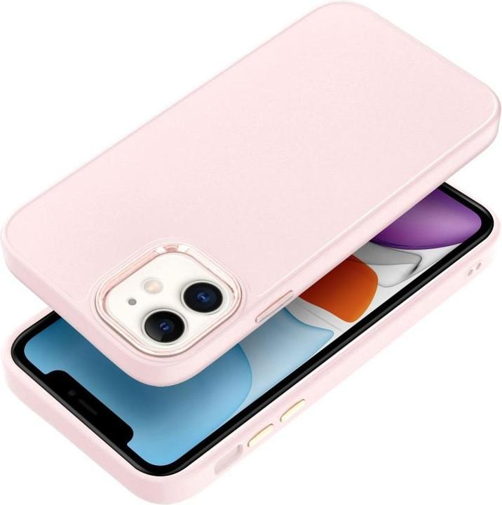 Actual product image OEM Back panel cover FRAME Case for IPHONE 11 powder pink (Apple iPhone 11)