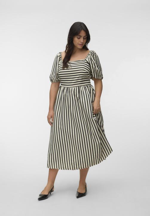 Produktbild Vero Moda VMCRIN Midikleid Gesmoktes Kleid (44)