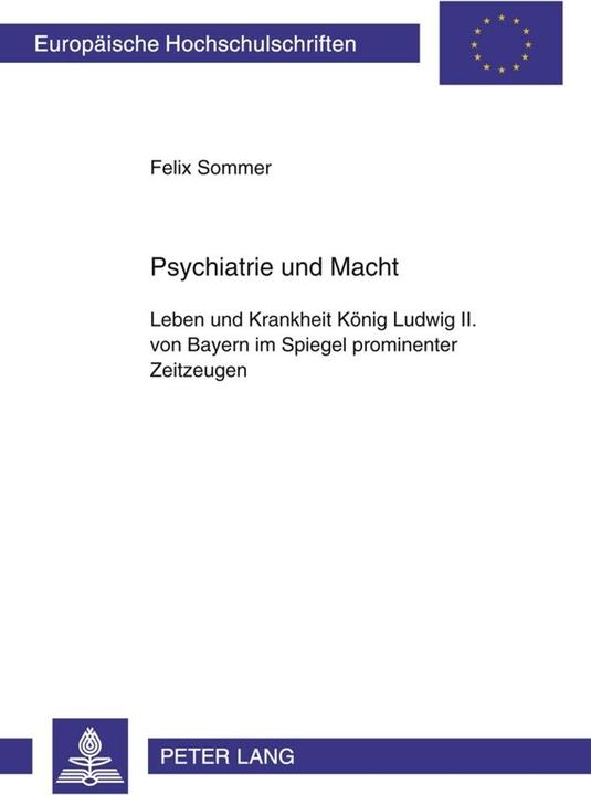 Produktbild Psychiatrie und Macht (Deutsch, Felix Sommer, 2009)