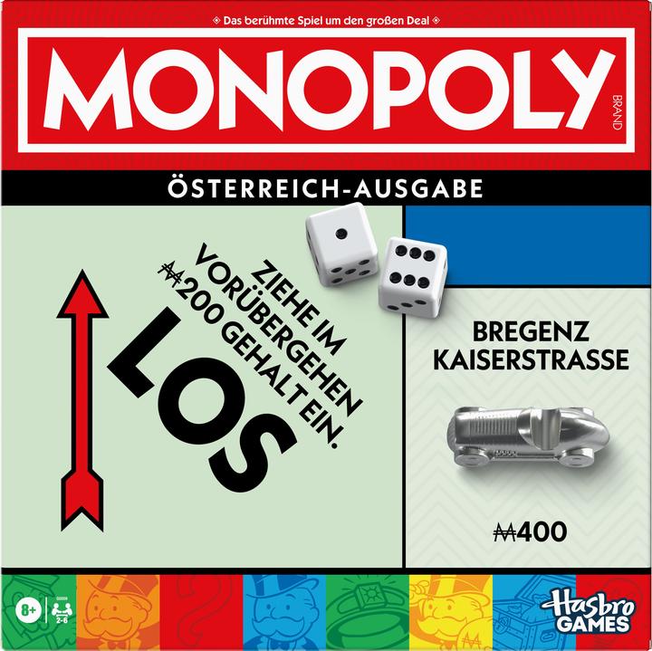 Hasbro Gaming Hasbro Monopoly Classic Refresh Austria (Tedesco)