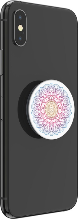Actual product image PopSockets PopGrip Basic Rainbow Mandala
