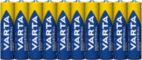 Valeurs nutritives et ingrédients Varta alcali industriel (10 pcs, AAA, 1250 mAh)