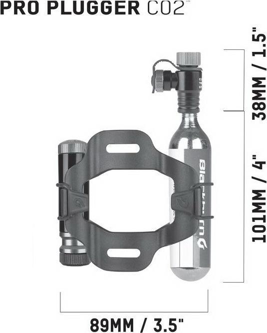 Actual product image Blackburn Pro Plugger CO2 Tire Repair Kit