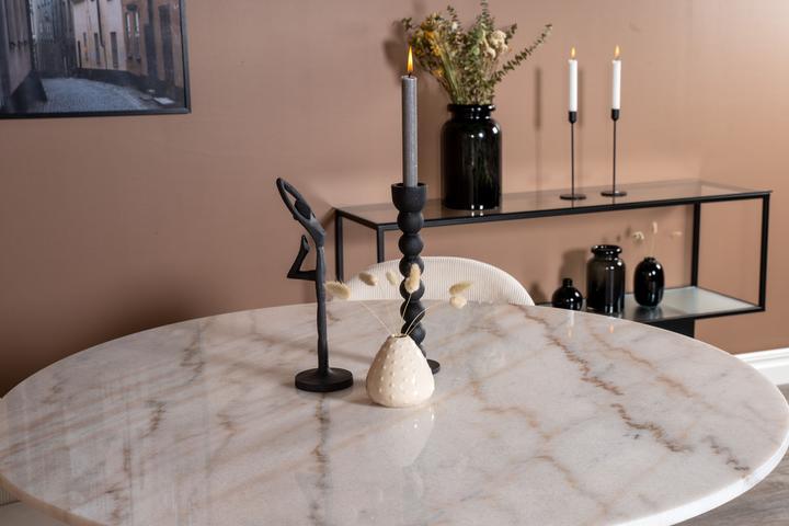 Produktbild Ebuy24 Essgruppe Estelle 78 (5-teilig) (Marmor, Stahl)