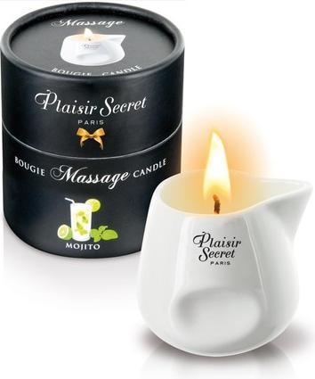 Plaisir Secret Bougie de massage - Mojito (80 ml)