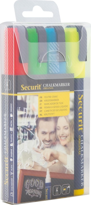 Produktbild Securit Kreidestifte (Assortiert, 6 mm, 4 x)